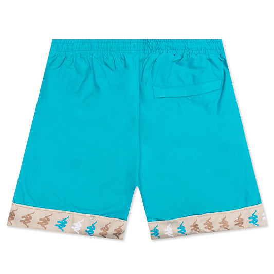 222 Banda Calabash 2 - Blue Peacock/Beige Almond