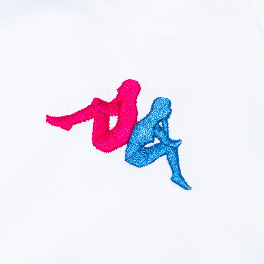 222 Banda Carambie Jacket - White/Fuchsia