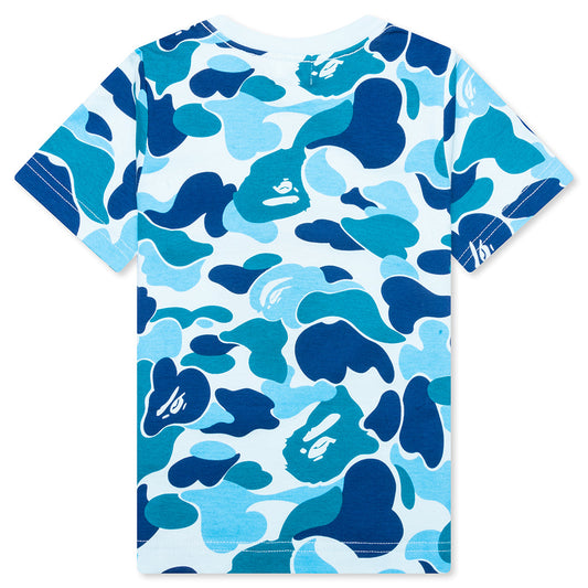 Kid's Abc Camo Baby Milo College Tee - Blue