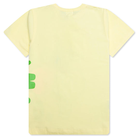 Kid's Baby Milo Bubble Gum Tee - Yellow