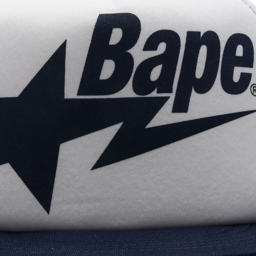 Kid's Bape STA Mesh Cap - Navy