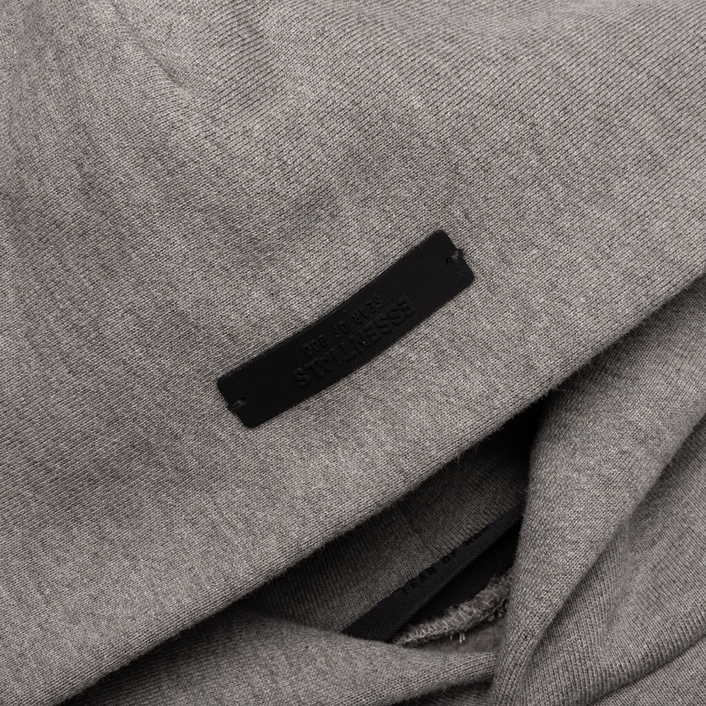Kid's Fleece Hoodie - Heather Gray