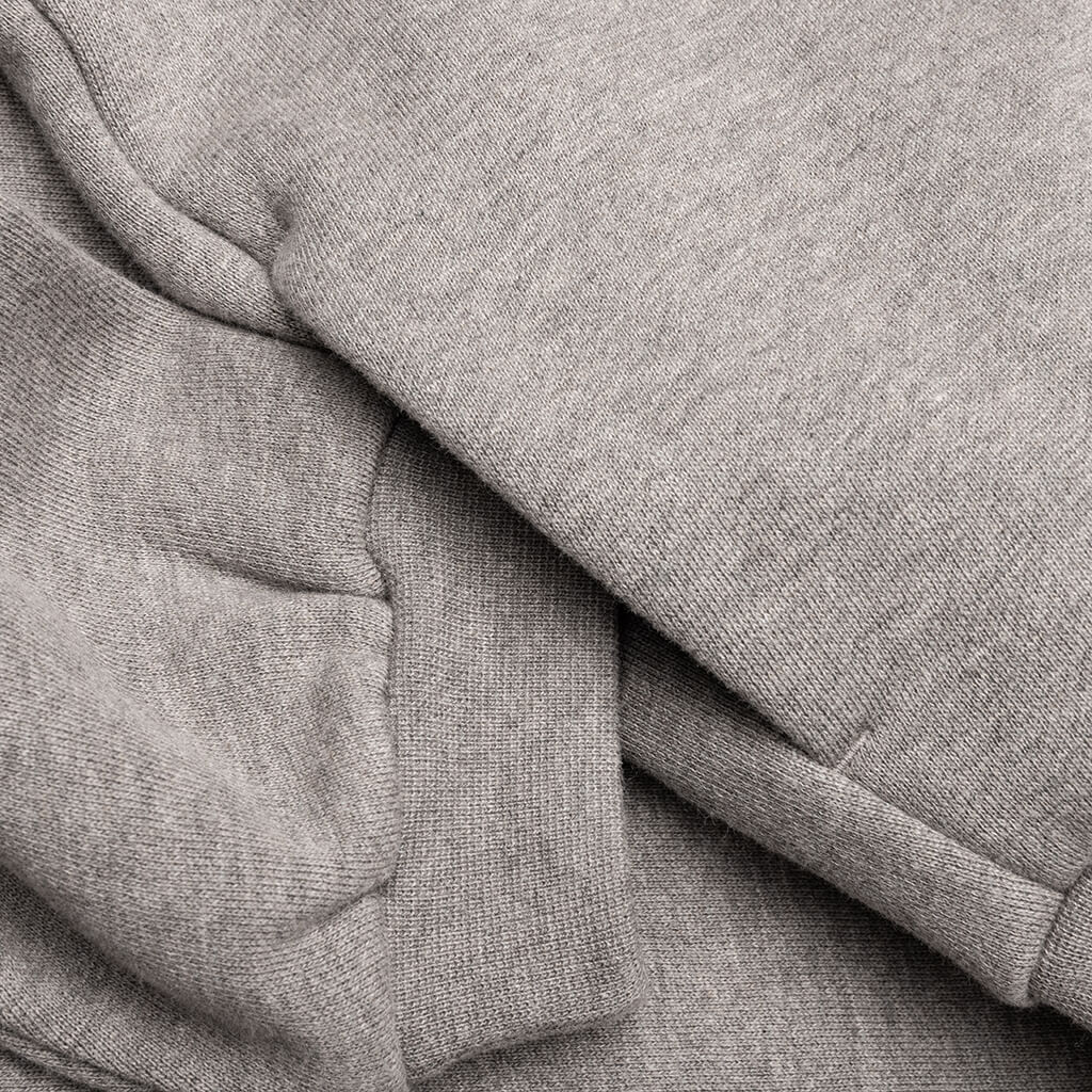 Kid's Fleece Hoodie - Heather Gray