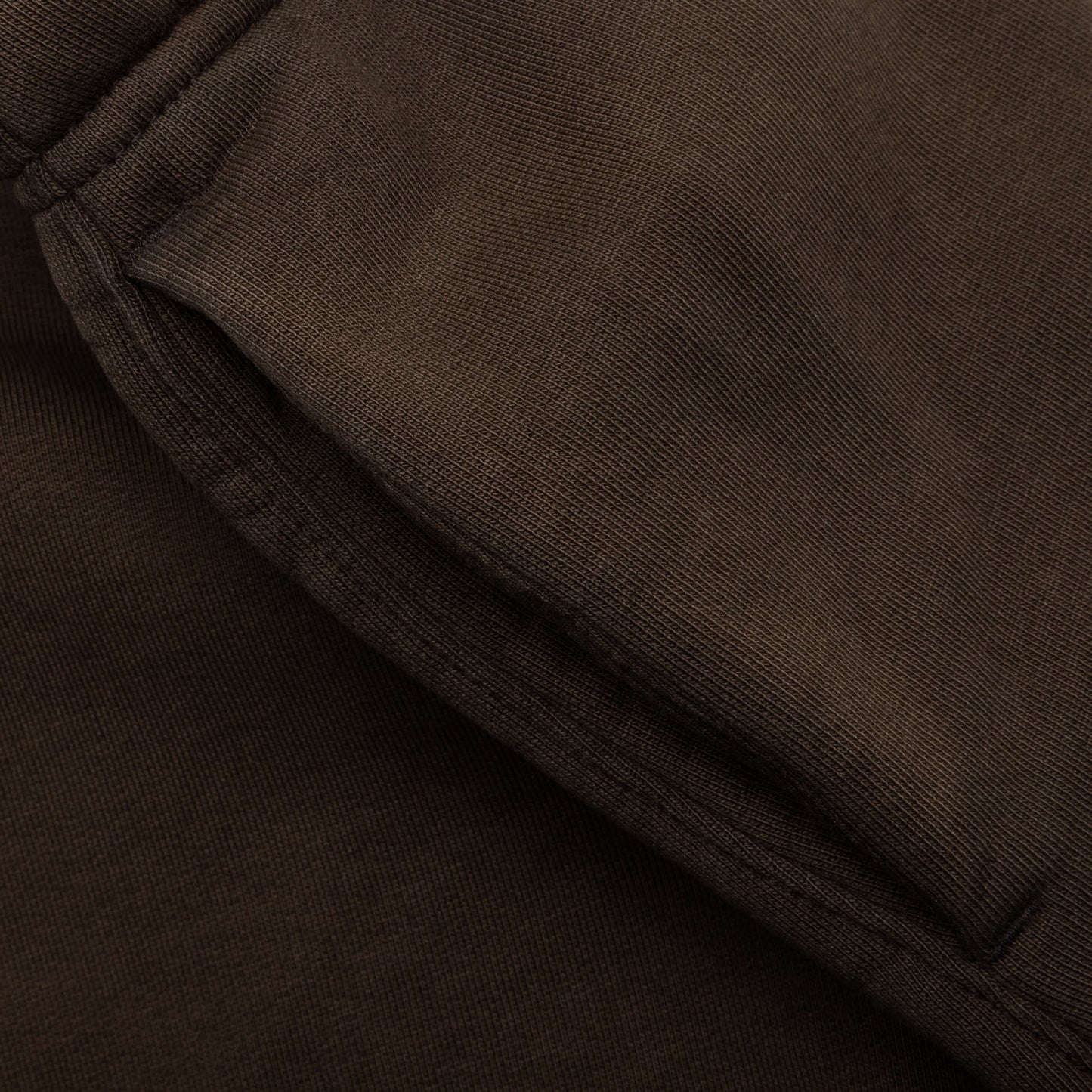 Kid's Heavy Fleece Soccer Short - Brown