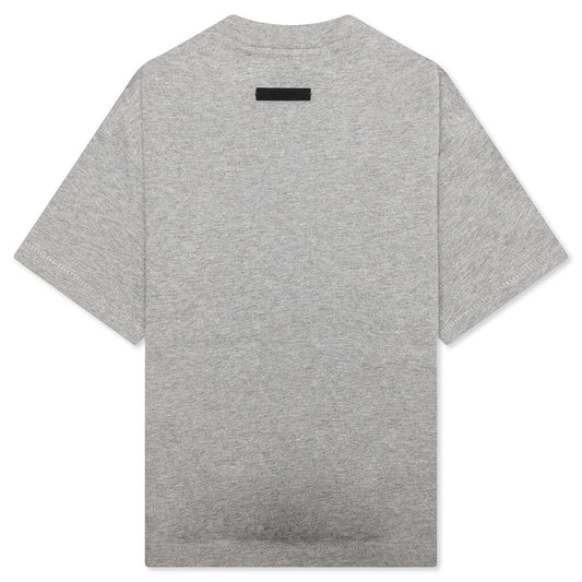 Kid's Jersey Crewneck Tee - Dark Heather