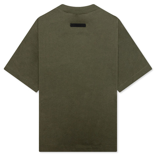 Kid's Jersey Crewneck Tee - Military
