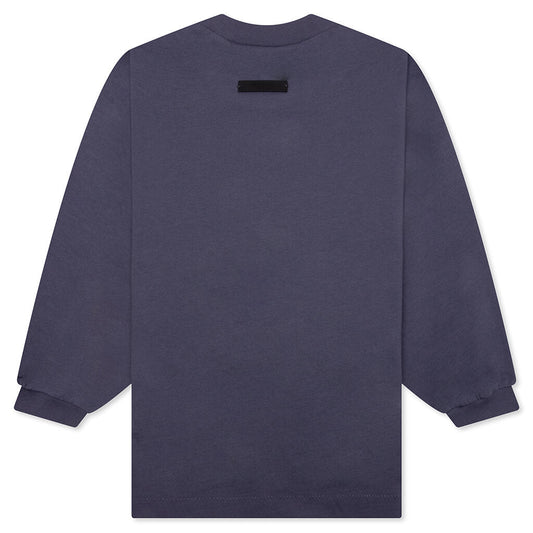 Kid's Jersey Long Sleeve Tee - Marine