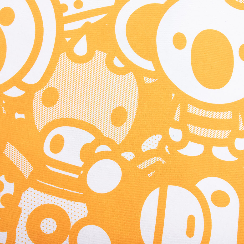 Kid's Milo All Safari Print Tee - Orange