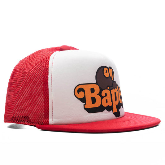 Kid's Milo on Bape Mesh Cap - Red