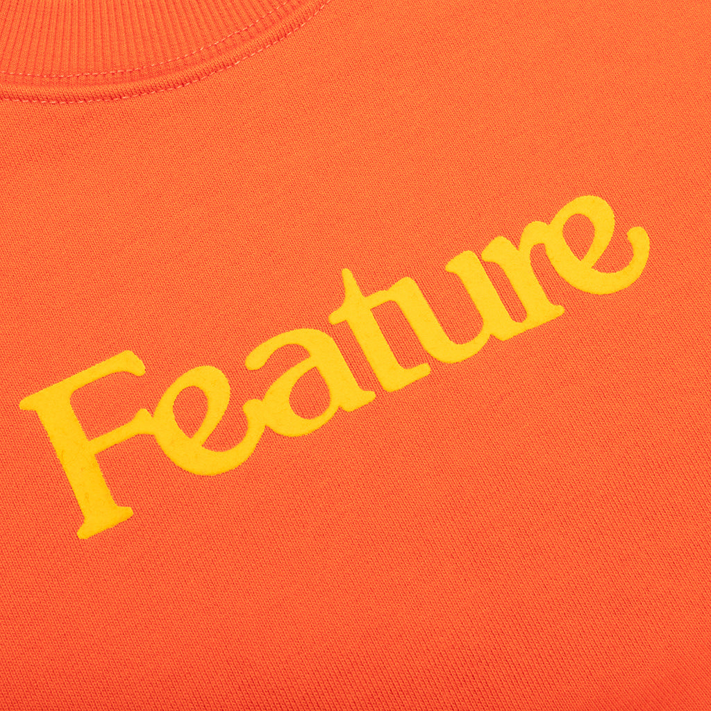 Kids Academy Crewneck - Burnt Orange