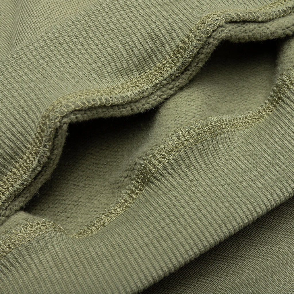 Kids Academy Crewneck - Oil Green