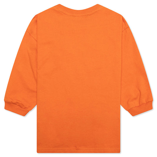 Kids Academy L/S T-Shirt - Burnt Orange