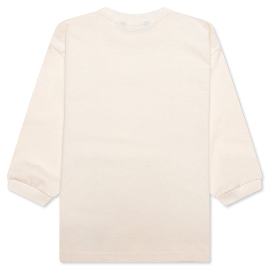 Kids Academy L/S T-Shirt - Cannoli Cream