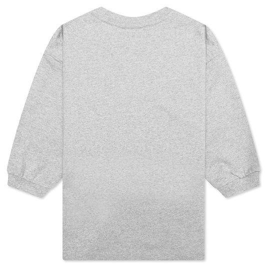 Kids Academy L/S T-Shirt - Heather Grey