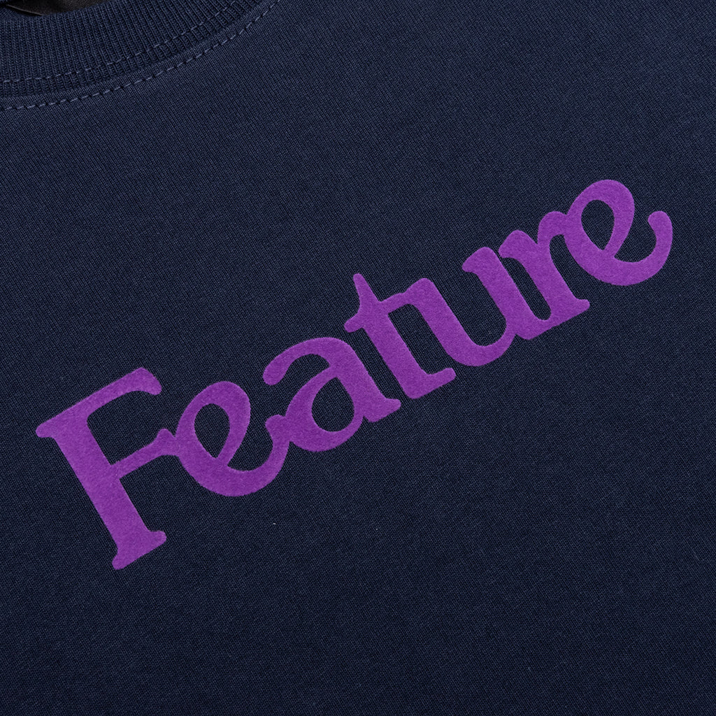Kids Academy L/S T-Shirt - Navy Blazer