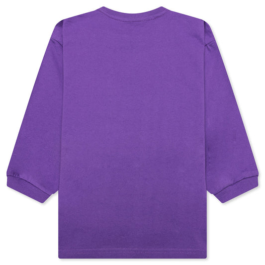 Kids Academy L/S T-Shirt - Ultra Violet