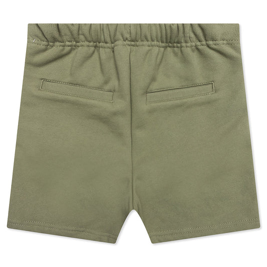 Kids Academy Sweatshorts - Oil Green