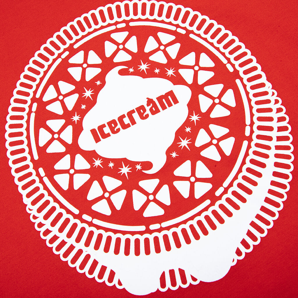 Kids Double Dip S/S Tee - Fiery Red