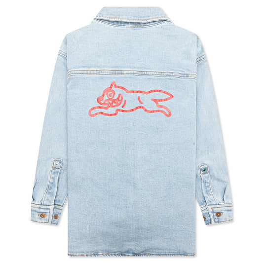 Kids Oversized Waterfall Shirt Jacket - Fresh Air