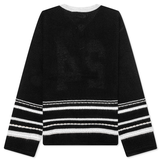 Knit 24 Hockey Jersey - Black