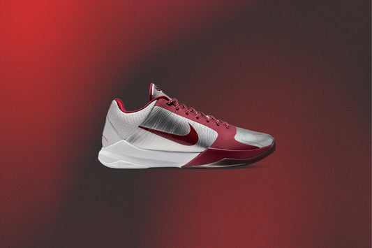 Kobe 5 Protro 'Lower Merion Aces' - Metallic Silver/Team Red/White