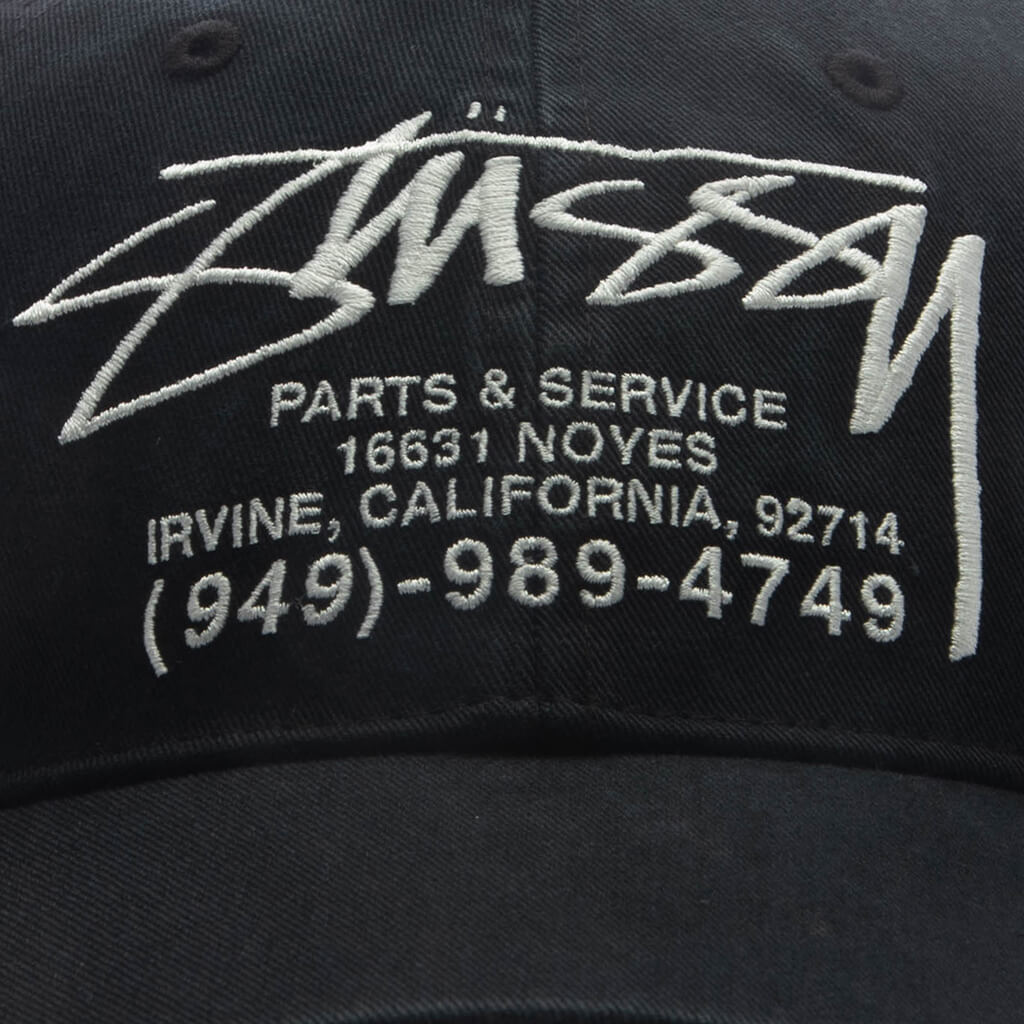 LP Service Mesh Strapback Cap - Black