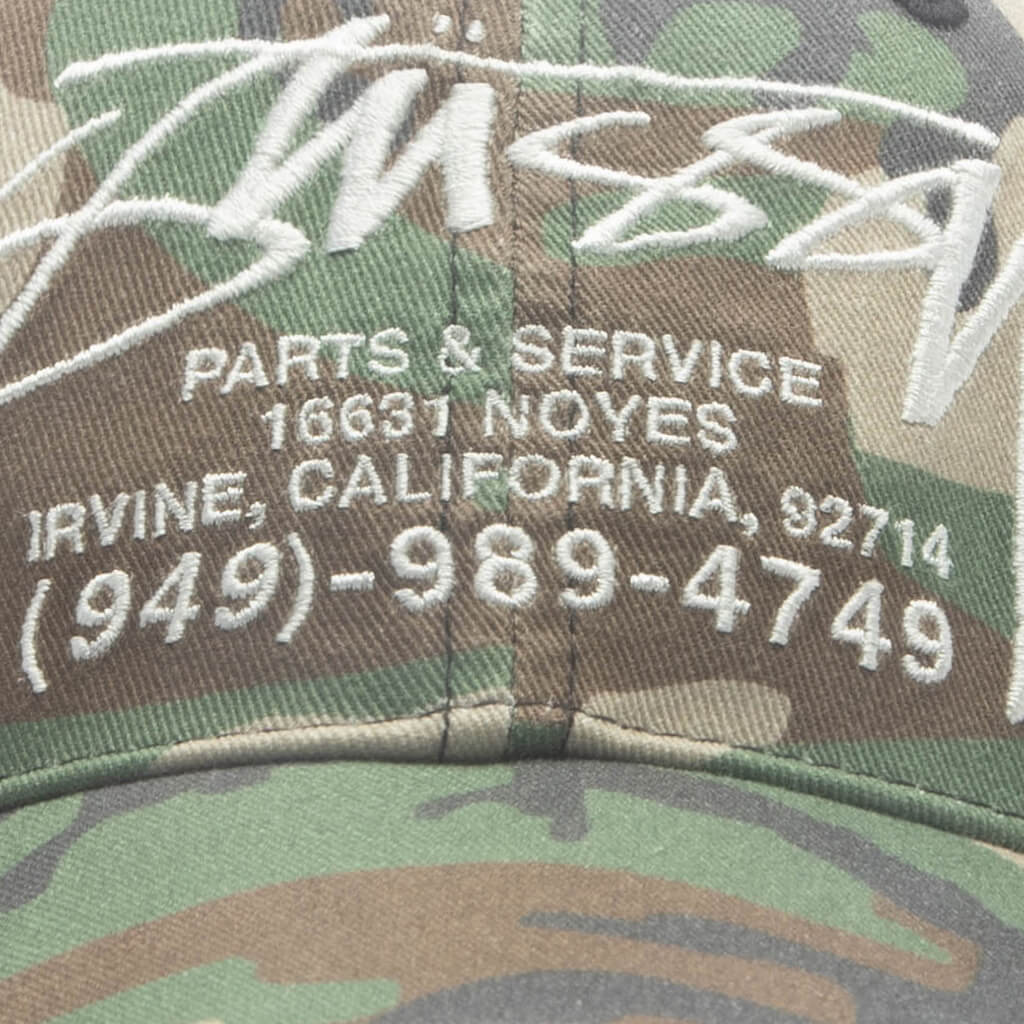 LP Service Mesh Strapback Cap - Camo