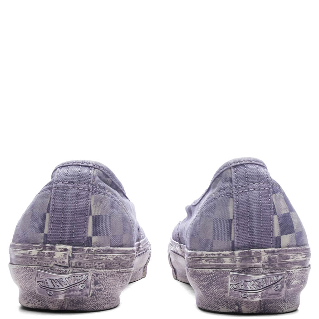 LX Authentic Reissue 44 - Dip Dye Checkerboard Lavender Gray