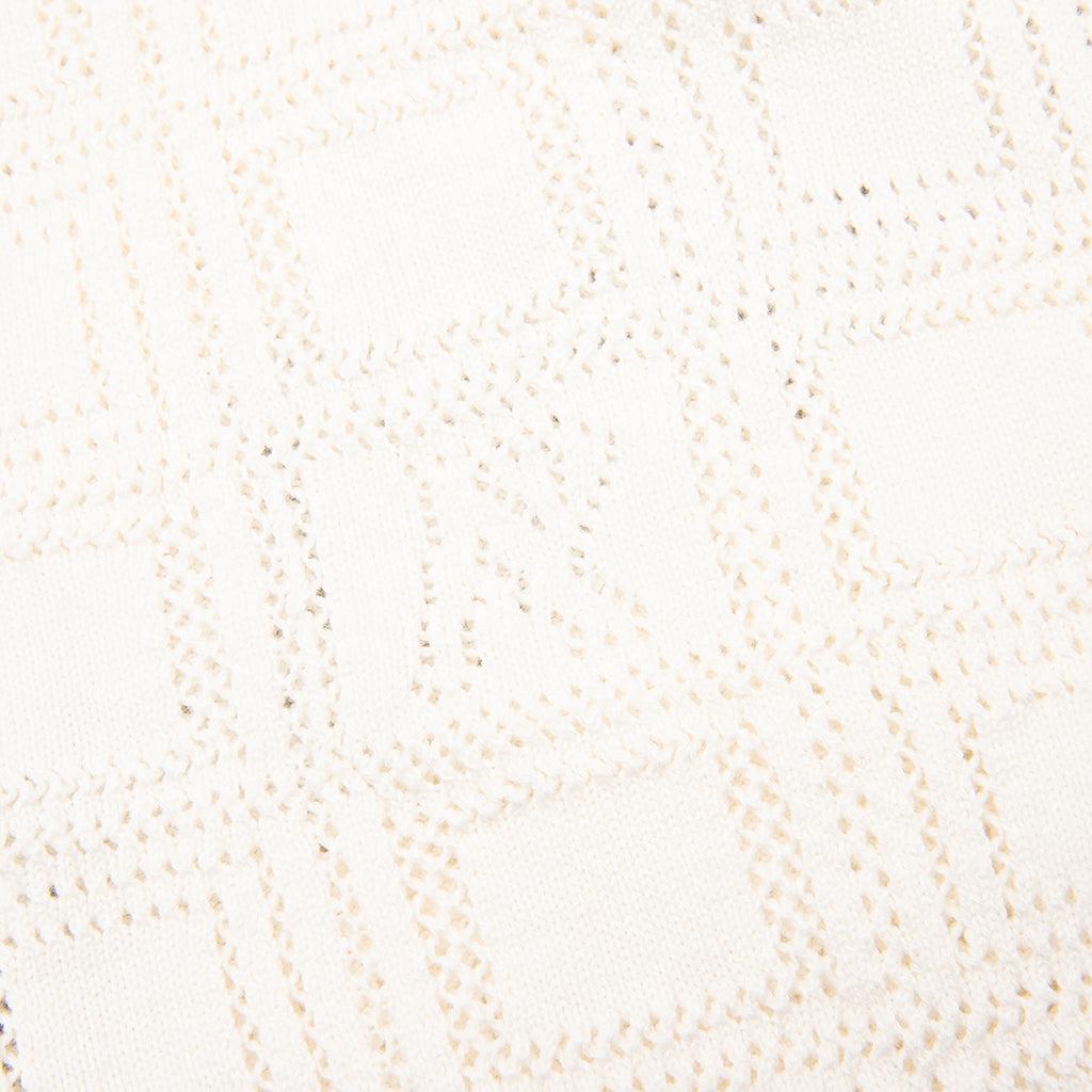 Lace Knit Shirt - Chalk