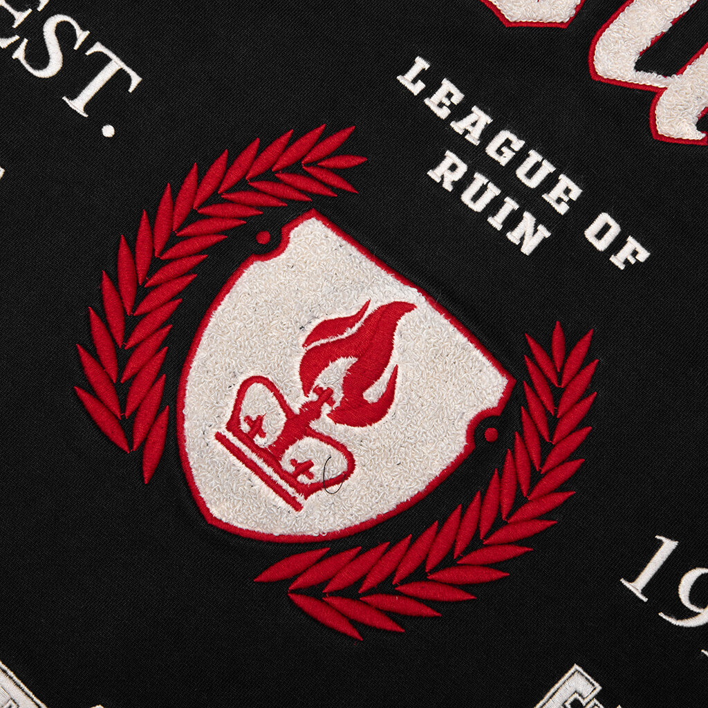 League Ekcess Zip Hoodie - Jet Black