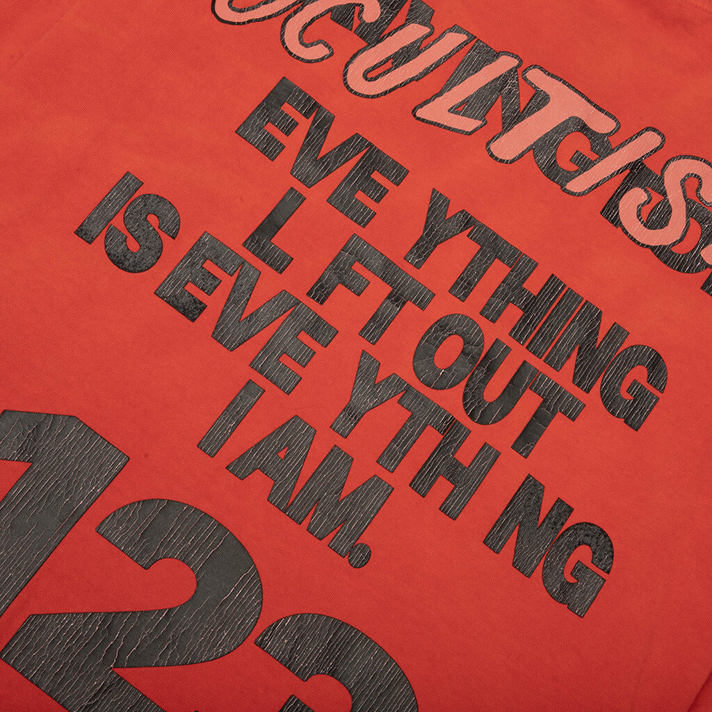 Left Out Vintage Tee - Red