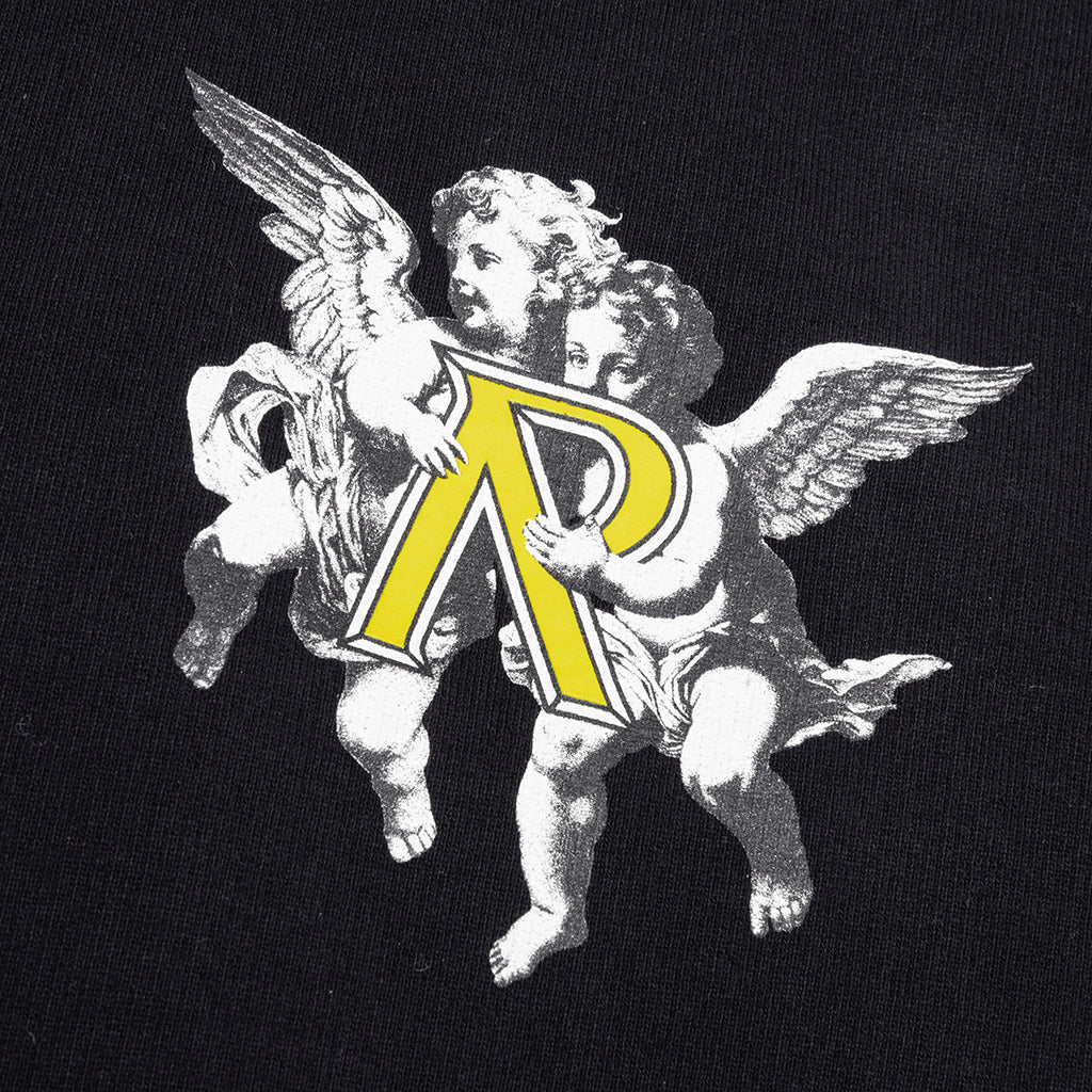 Legacy Cherubs Hoodie - Jet Black
