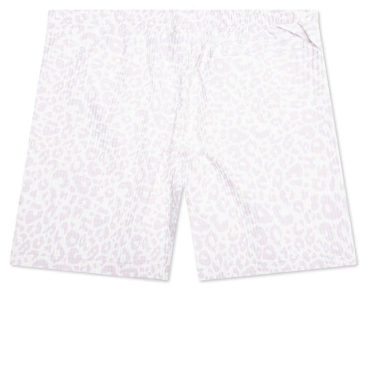 Leopard Active Shorts - Off White