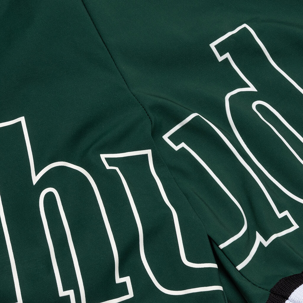 Logo Basketball Swim Short - Forest Green/Black/White