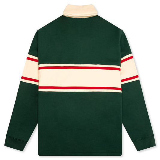 Lomu Rugby Polo - Dark Green