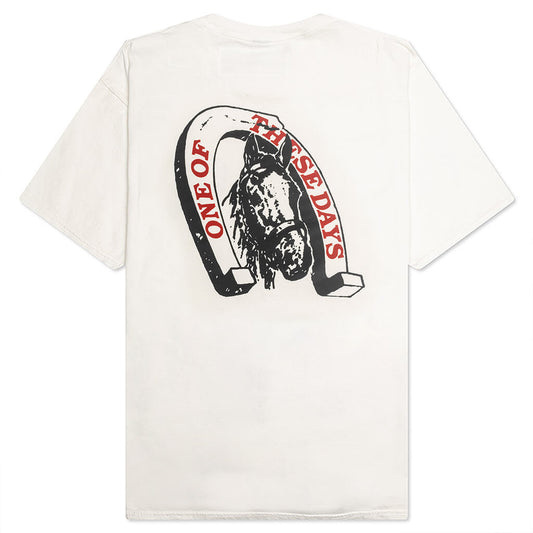 Lucky Number 73 S/S T-Shirt - Bone