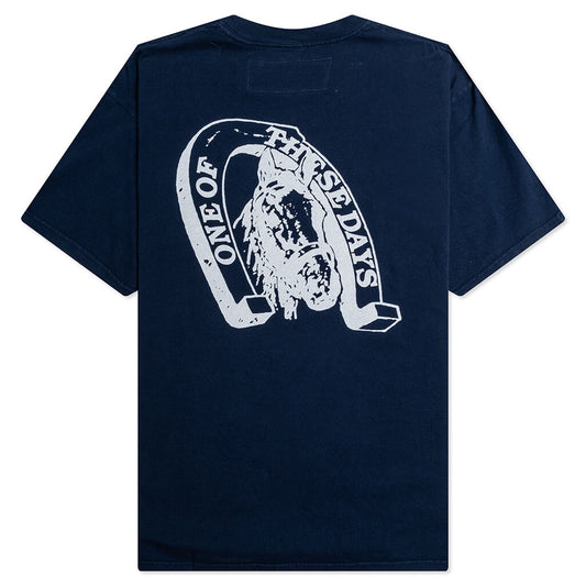Lucky Number 73 S/S T-Shirt - Sun Faded Navy