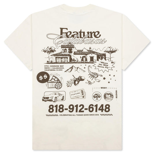 Lux Ad Tee - Cannoli Cream