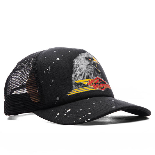 Vintage Trucker Hat - Black