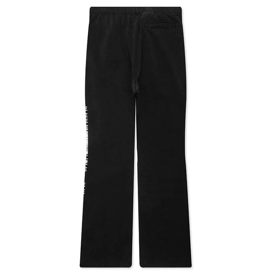 MWT Fleece Flared Pant - Black
