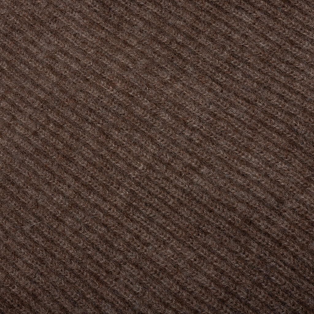 Button-Up Long-Sleeved Cardigan - Walnut