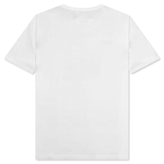 Numeric Logo Mako Cotton T-Shirt - White