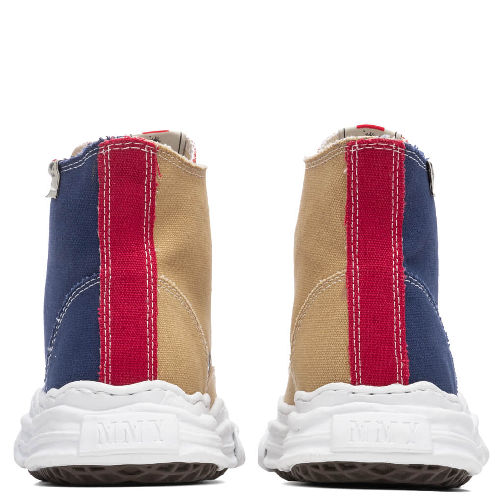 Original Sole Toe Cap Hi Sneaker - Navy/Beige