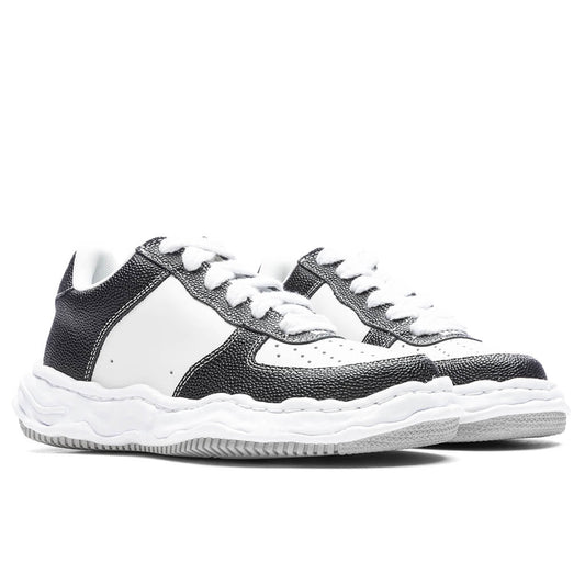 Wayne Low OG Sole Basket Leather - Black/White