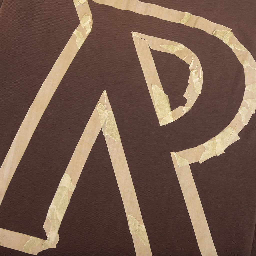 Masking Tape Initial L/S T-Shirt - Cedar