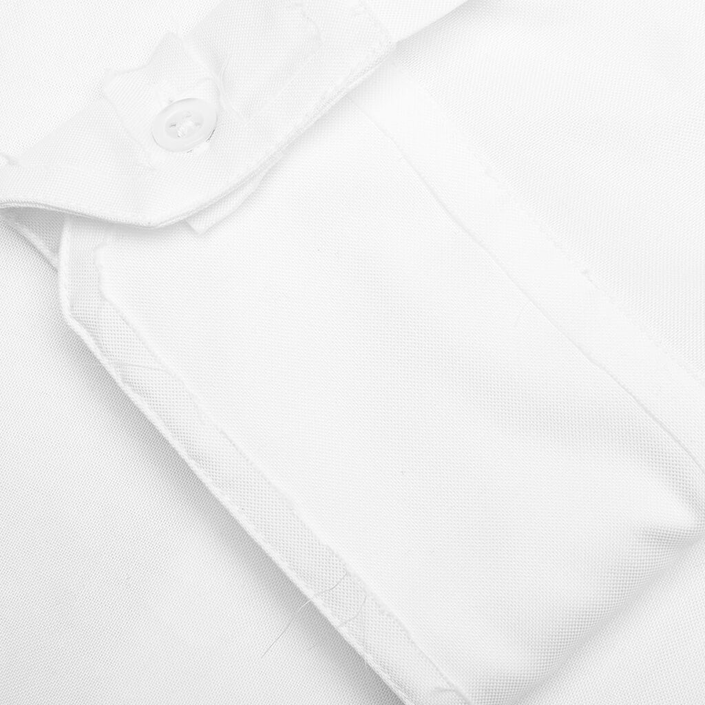 Long Cotton Shirt - White