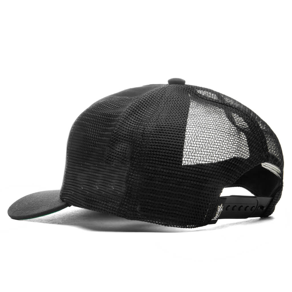 Md Big Stock Mesh Cap - Black