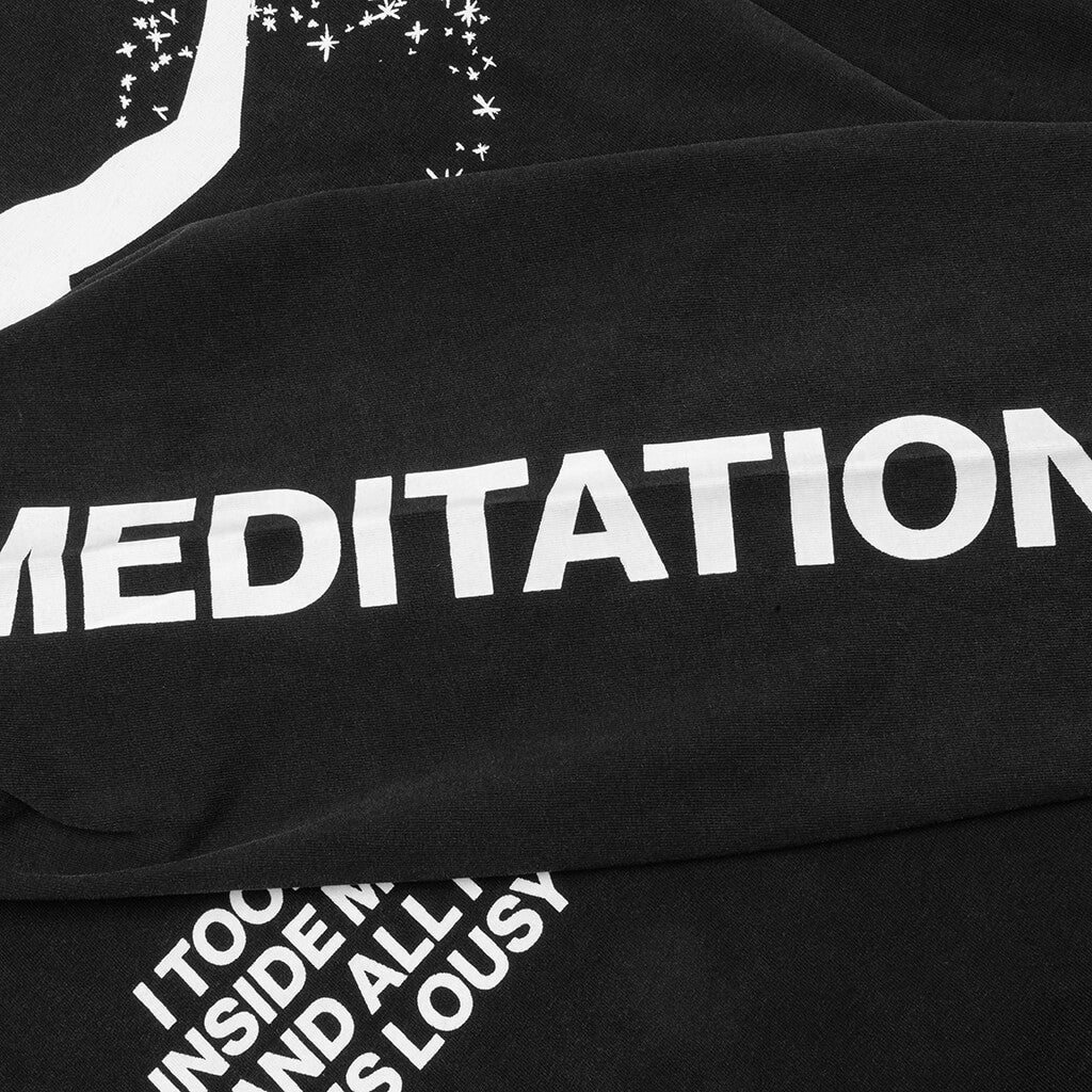 Meditation L/S Tee - Black