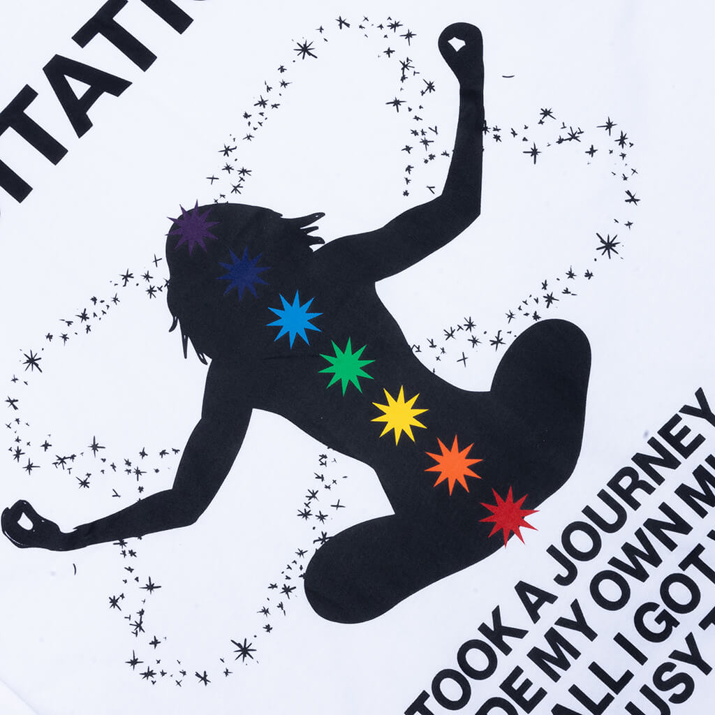 Meditation S/S Tee - White