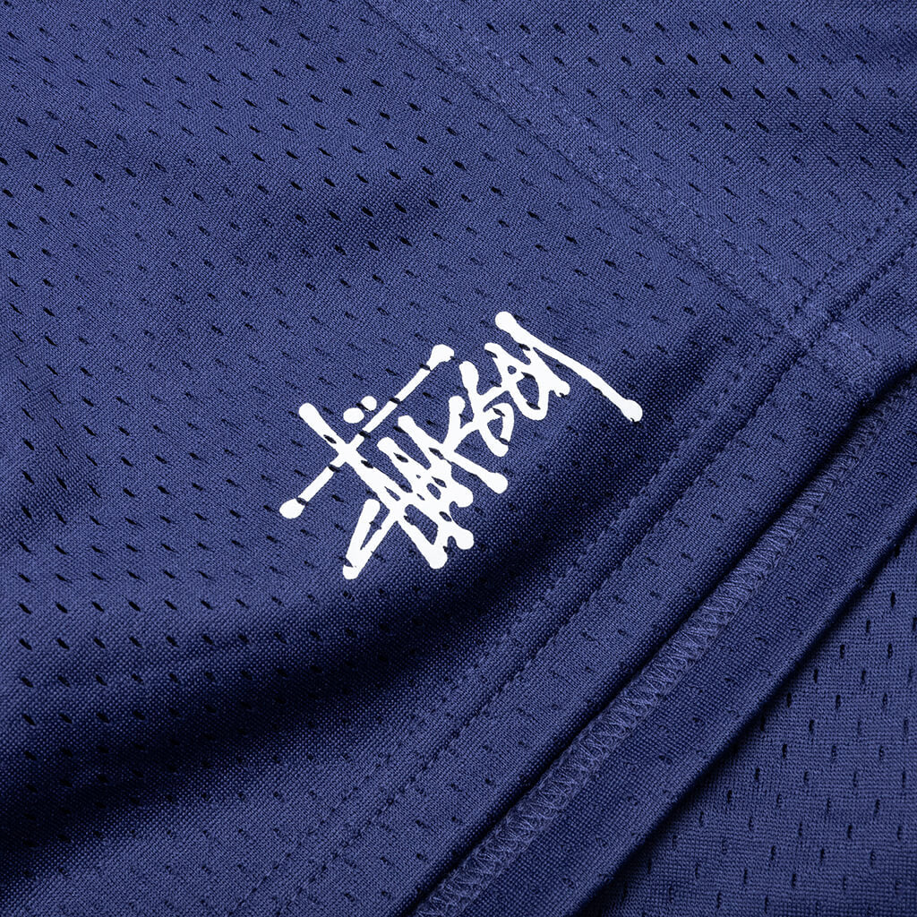 Mesh Basic Shorts - Blue